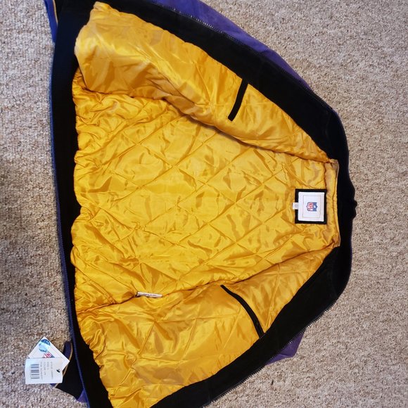 NFL MN Vikings Jacket Leather - Picture 2 of 3